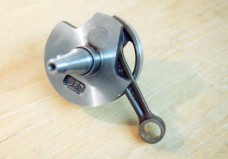 Crankshaft and connecting rod